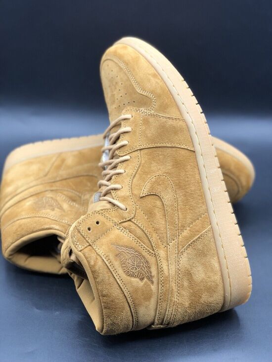 Jordan 1 Retro High Wheat - Size 14( 555088-710 ) main image 16